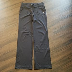 Fila straight leg leggings or workout pants.